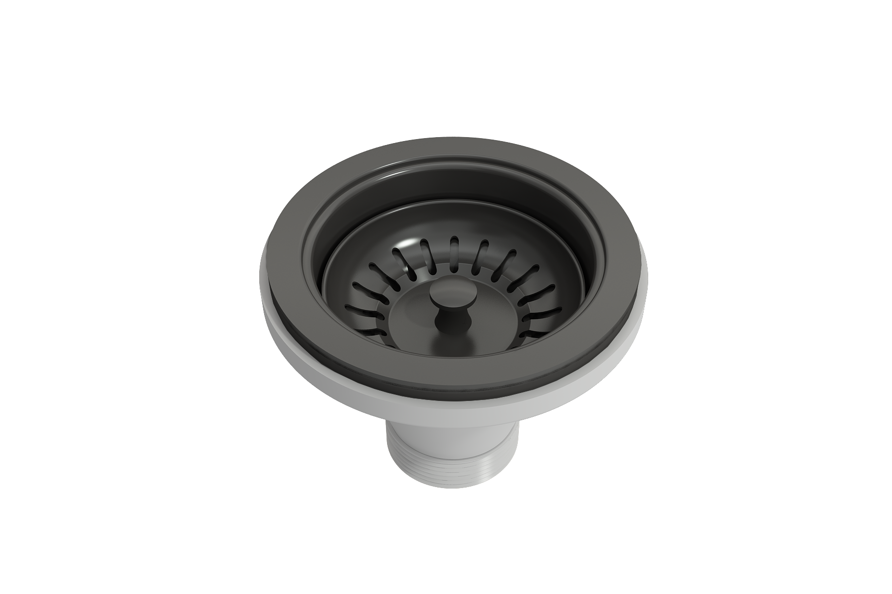 Kitchen Sink Strainer - Gun Metal